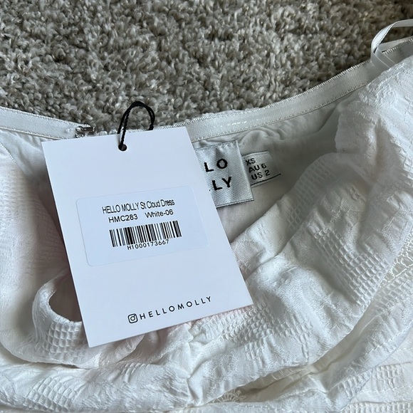 Hello Molly St Cloud Dress White - Picture 8 of 9